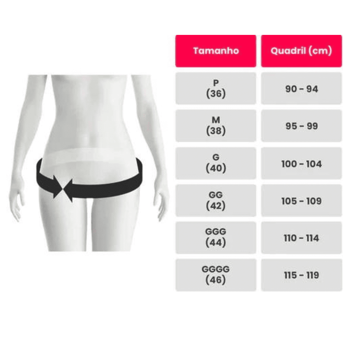 Calcinha Premium com Enchimento que Aumenta o BumBum BellaGirl®