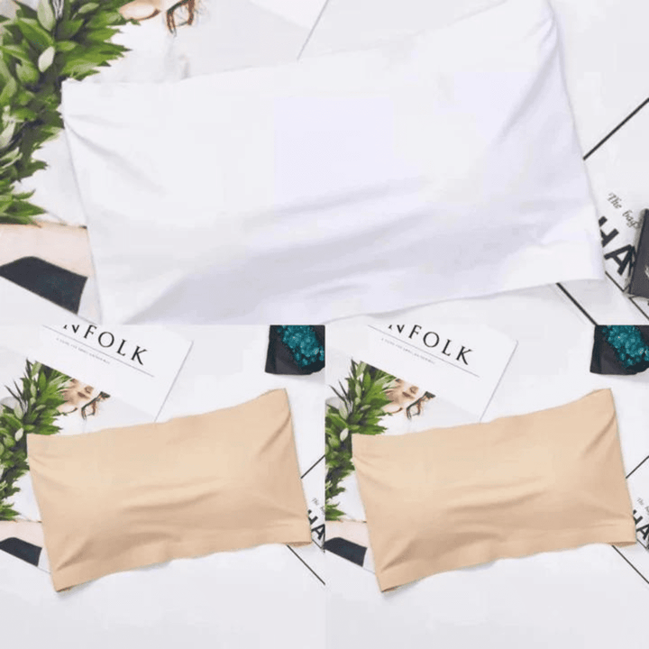 Sutiãs Sem Alça Mais Patroa™ em Seda Gelo- (Compre 1 e Leve 3 unidades Apenas Hoje!)