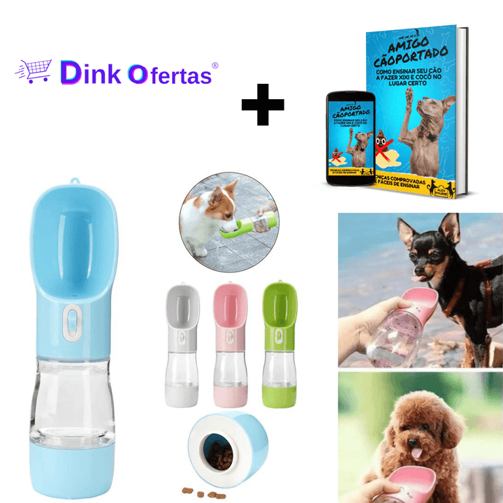 Garrafa Portátil para Cães e Gato Water + Brinde especial ™