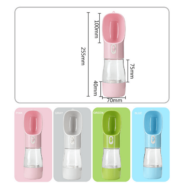 Garrafa de Água Portátil Para Pet - Dink Ofertas