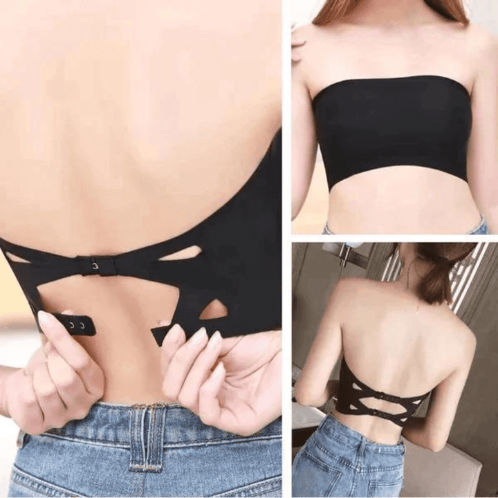 Sutiãs Sem Alça Mais Patroa™ em Seda Gelo- (Compre 1 e Leve 3 unidades Apenas Hoje!)