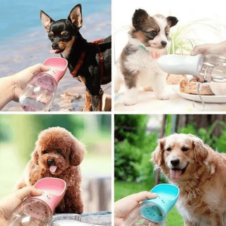 Garrafa de Água Portátil Para Pet - Dink Ofertas