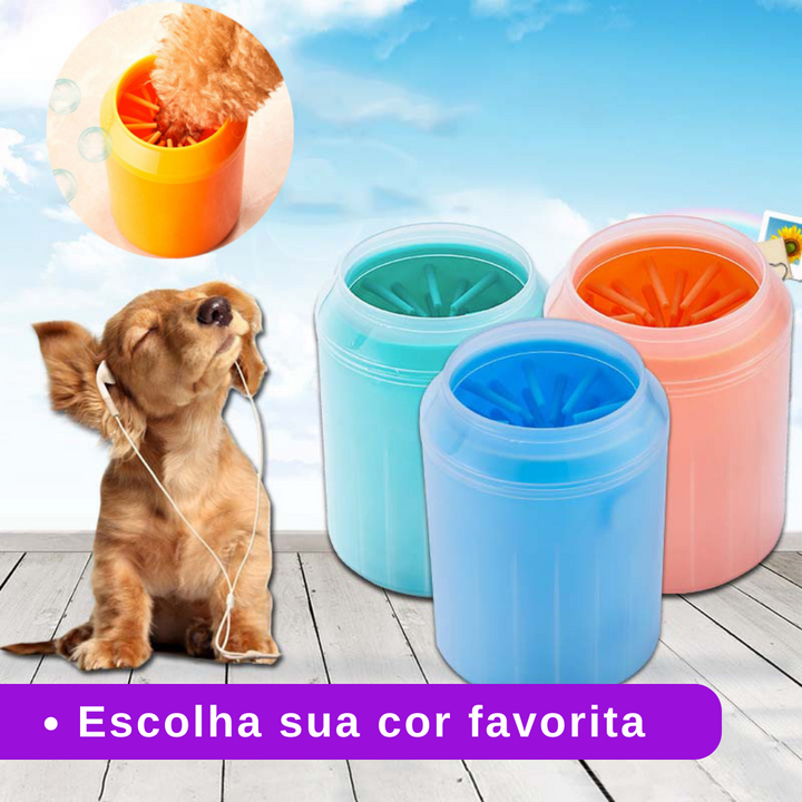 Lavador de Patas para Pet silicone CleanMax™