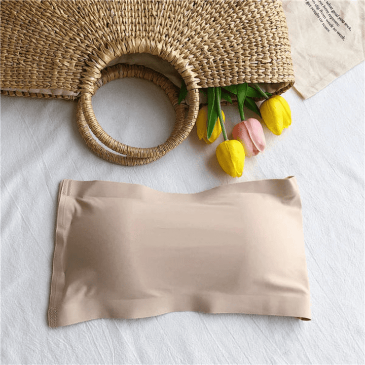 Sutiãs Sem Alça Mais Patroa™ em Seda Gelo- (Compre 1 e Leve 3 unidades Apenas Hoje!)