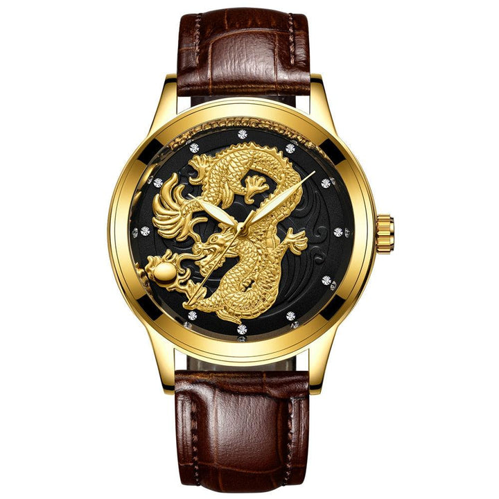 Relógio Dourado Masculino Orient Dragon - Dink Ofertas