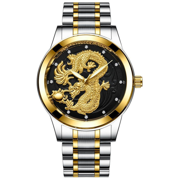Relógio Dourado Masculino Orient Dragon - Dink Ofertas