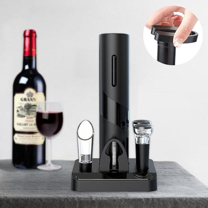Abridor de Vinho Elétrico + 3 Brindes Grátis - Dink Ofertas