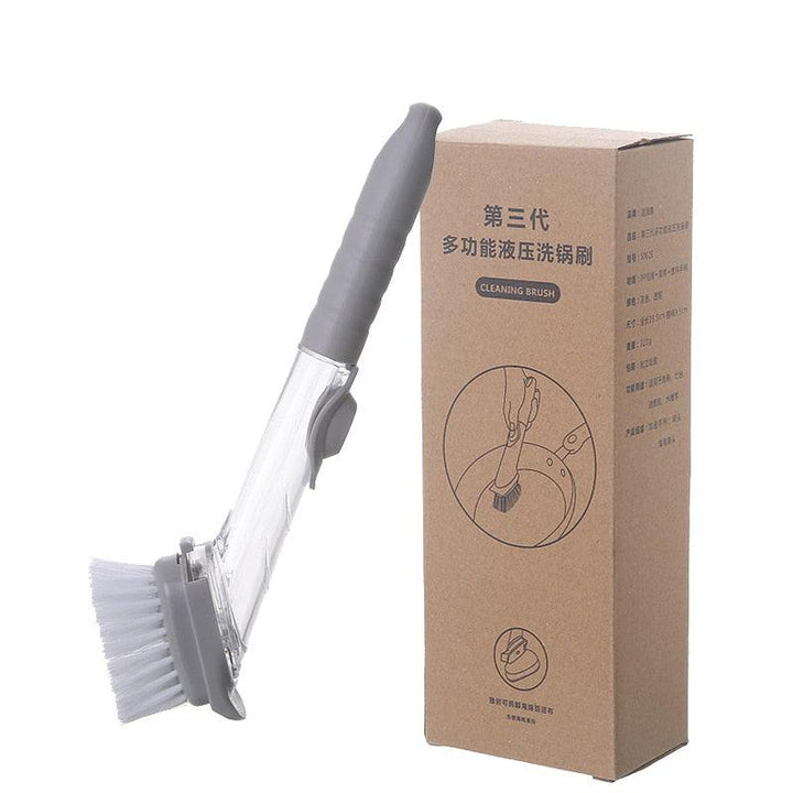Escova Lava Louça Prática Com Dispenser  Max Clean - Dink Ofertas